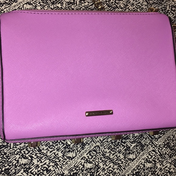 Rebecca Minkoff lilac crossbody - Picture 2 of 3